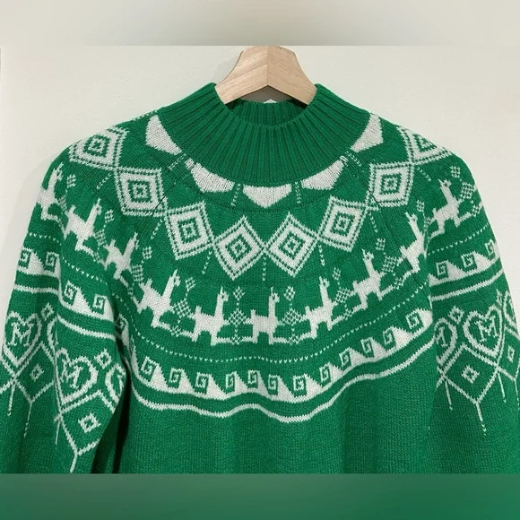 Maje Mascot Fair Isle Jacquard Sweater - Picture 4 of 10
